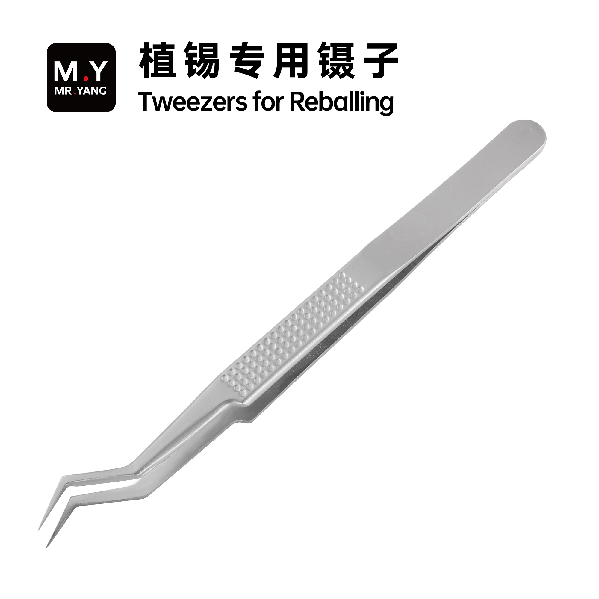 Electronics Repair In My Area - YCS MY-Plating Tin Tweezers สแตนเลสสตีล ความแข็งสูง