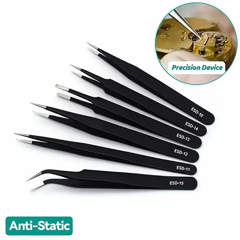 ชุดแหนบยาวความแม่นยำสูง 6 ชิ้น - Electronics Repair Tools บทวิจารณ์และราคา