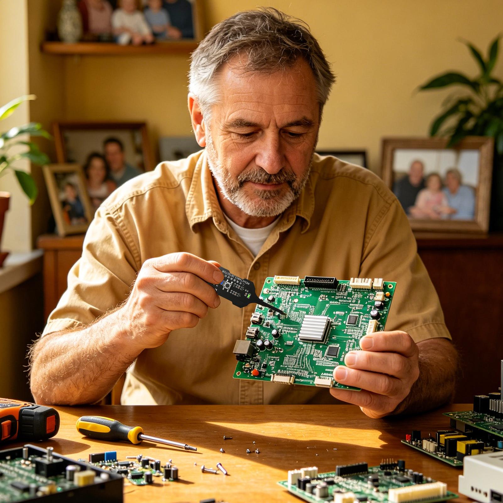 เครื่องตรวจจับความเหนี่ยวนำแบบ - Electronics Repair Shop บทวิจารณ์และราคา