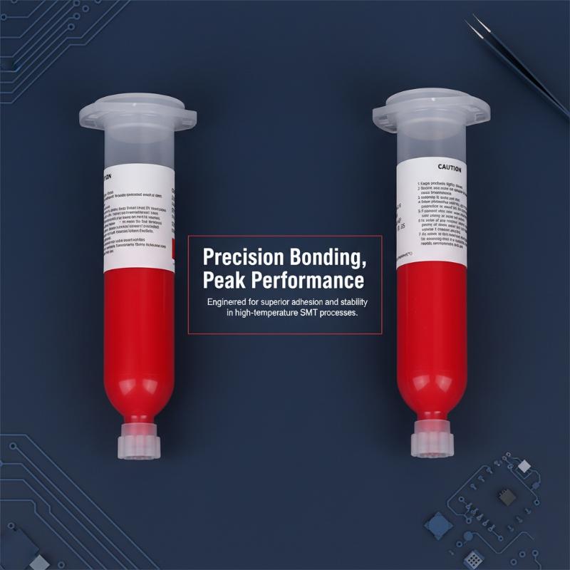 กาวติดแผ่นสติ๊กเกอร์ SMT สีแดง - Electronics Repair Shop บทวิจารณ์และราคา