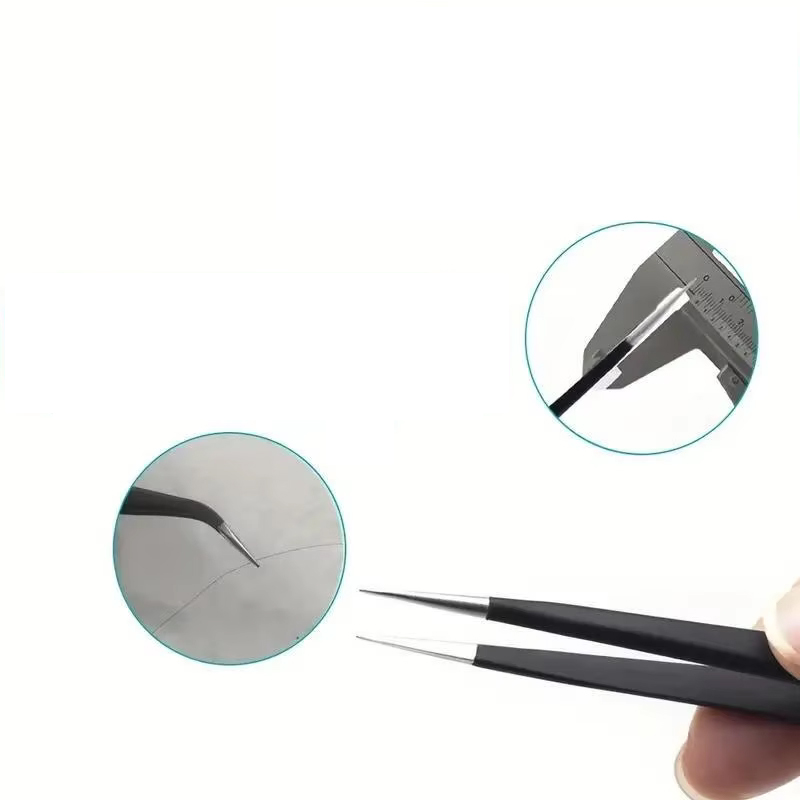 ชุดแหนบสแตนเลสป้องกันไฟฟ้าสถิต - Electronics Repair Tools บทวิจารณ์และราคา