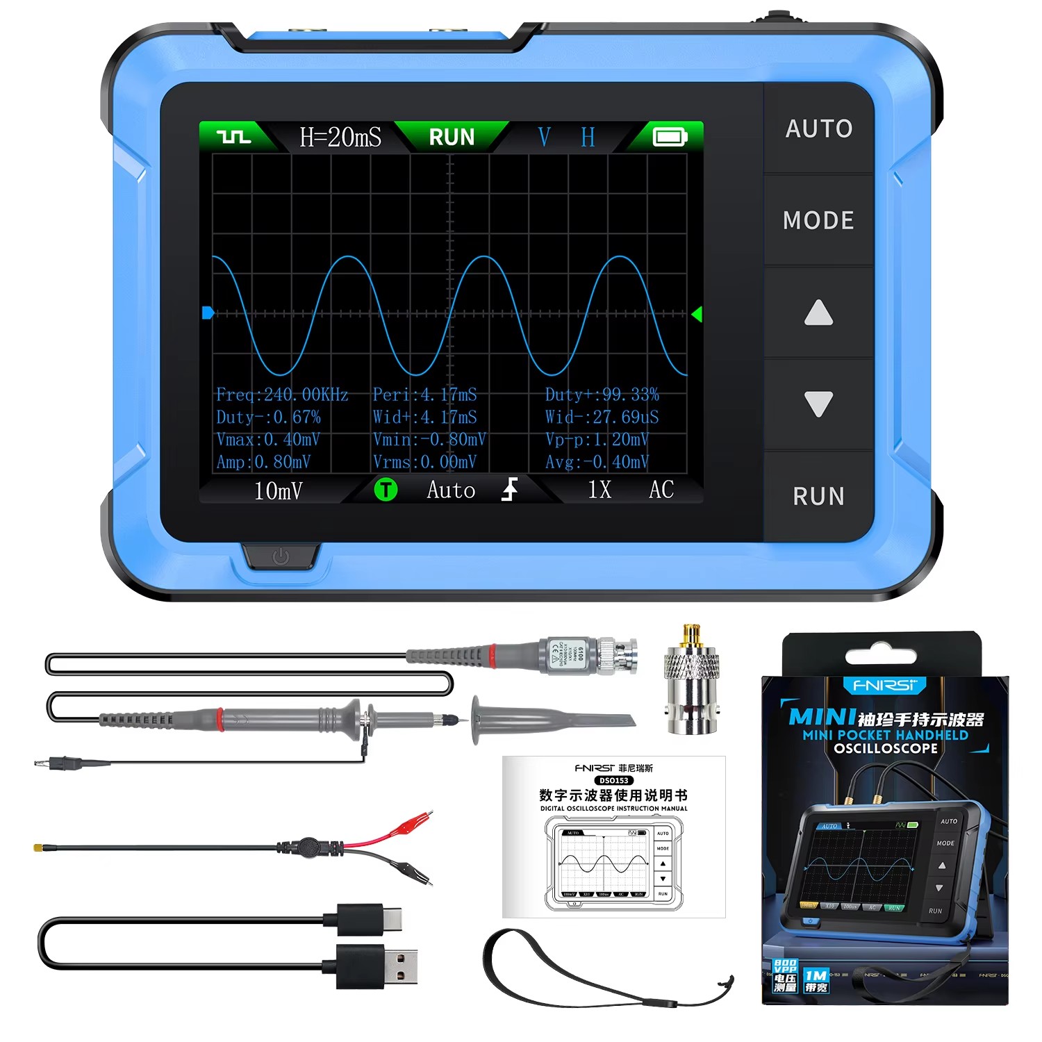 สำหรับ DSO510 มินิออสซิลโลสโคป - Electronics Repair Tools บทวิจารณ์และราคา