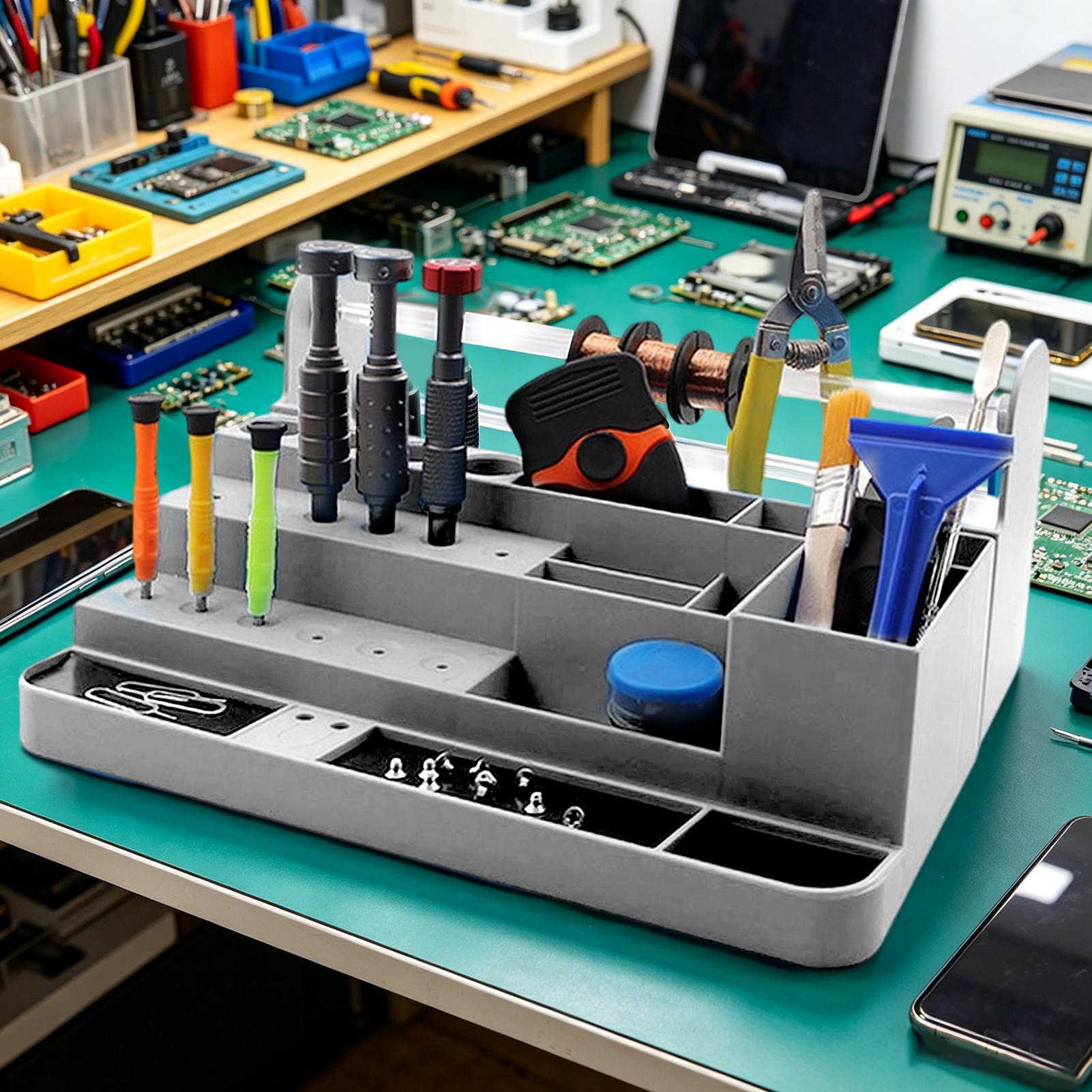 ที่วางไขควงแบบหนาพิเศษ หลายช่อ - Electronics Repair Shop บทวิจารณ์และราคา
