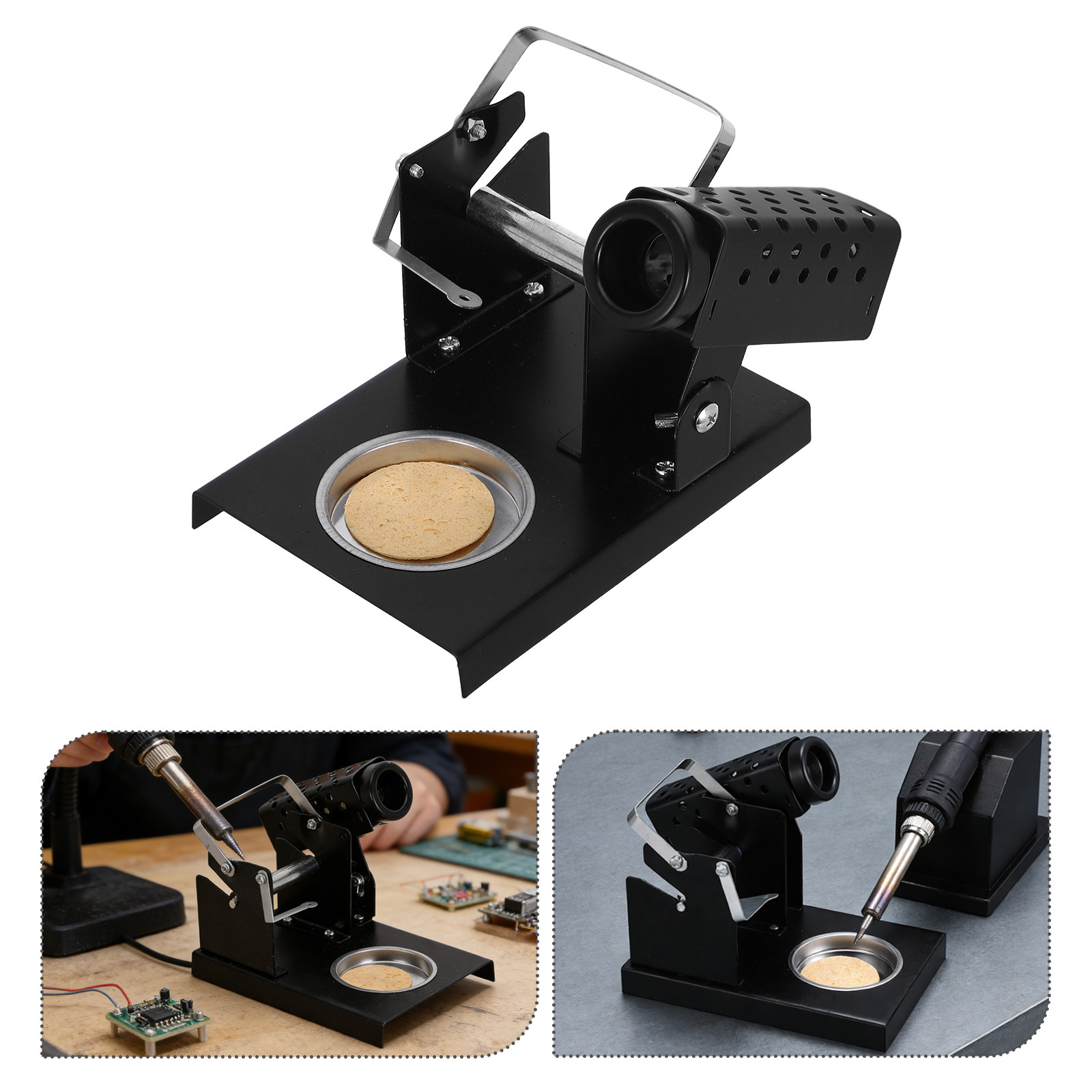 แท่นวางหัวแร้งโลหะ ขนาดกะทัดรั - Electronics Repair Tools บทวิจารณ์และราคา