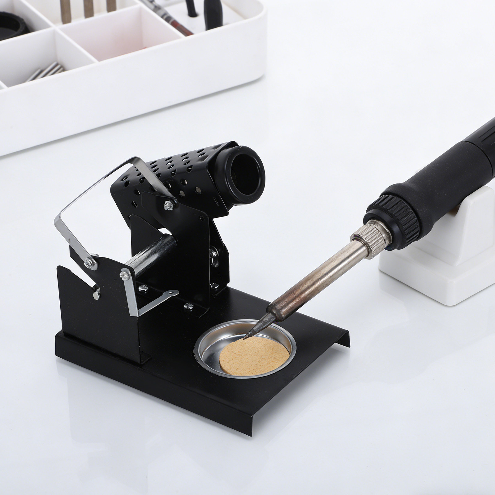 แท่นวางหัวแร้งโลหะ ขนาดกะทัดรั - Electronics Repair Tools บทวิจารณ์และราคา