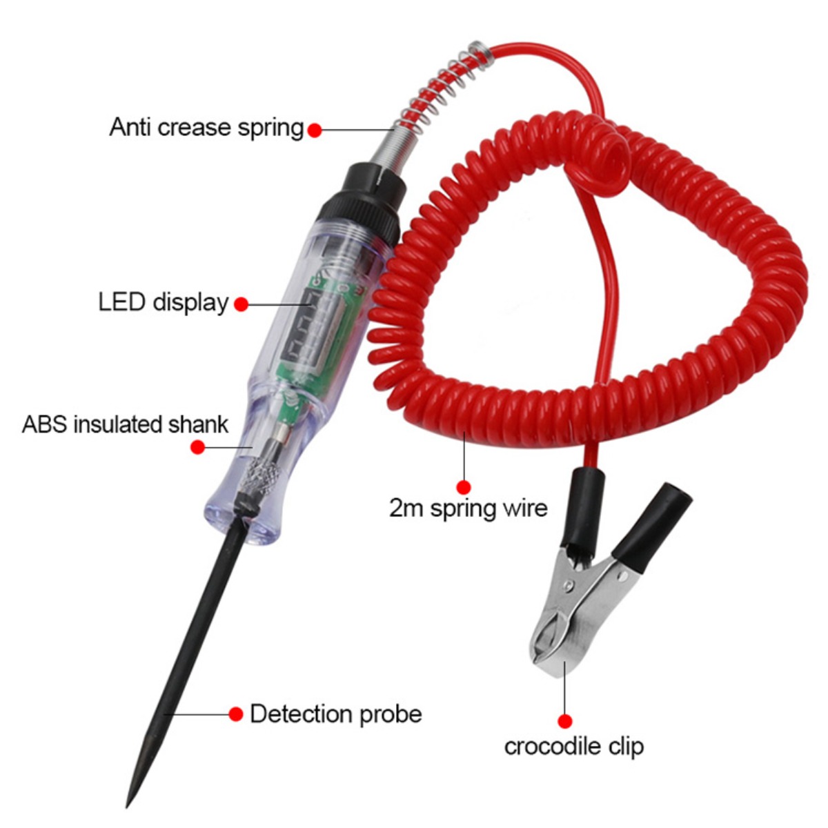 เครื่องทดสอบวงจรไฟรถยนต์ รถบรร - Electronics Repair Tools บทวิจารณ์และราคา